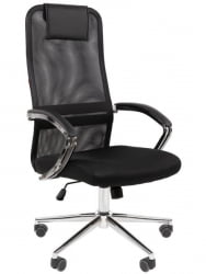 Кресло руководителя CХАИРМАН 612 Черный / CHAIRMAN