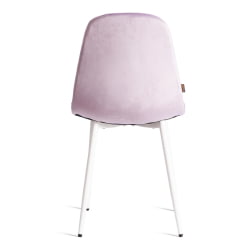 Кухонный стул BREEZE (mod. JSC-58) Велюр/металл , 44 х 53 х 86 см, Lavender (лавандовый) HLR26 / белый