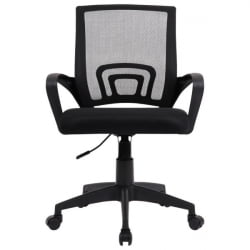 Кресло CROMEX (КРОМЕКС) Top CH-695 сетка/ткань TW черное