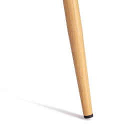 Стул CHILLY (mod. 7094-1) вельвет/металл, 44,5х52,5х86 см, yellow (желтый) HLR41 / натуральный