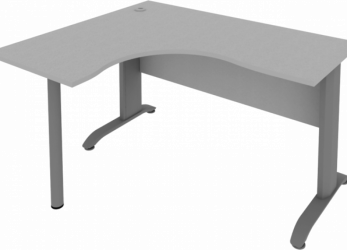 Стол криволинейный левый Riva ПЛ.СА-3 Л Серый