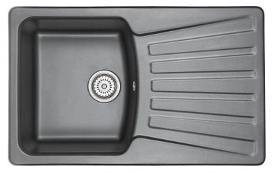 Кухонная мойка ГРАНУЛА 8001 Шварц / GRANULA