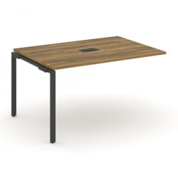 Проходной наборный элемент переговорного стола CОНCЕПТ CН.НПРГ-014 Сандал Янтарный Антрацит / CONCEPT CN.NPRG-014