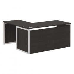 Стол письменный угловой правый КСТЕН-КП КСКПCТ 1615Х Р Дуб Юкон Серый / XTEN-QP XQPCT 1615H R