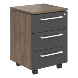 Тумба MORRIS TREND MMC-3D Антрацит Кария Пальмира