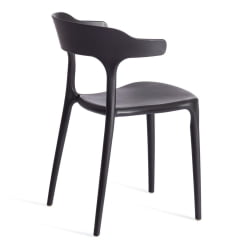 Кухонный стул TON (mod. PC33) пластик, 48 x 48 x 74 см, черный (Black 3010)
