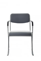 Кресло Nix Plus RCH OMKL-03 Серый/Металл окрашенный Хром