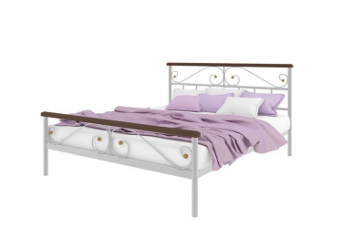 Кровать Эсмеральда plus 1200х1900 Белая