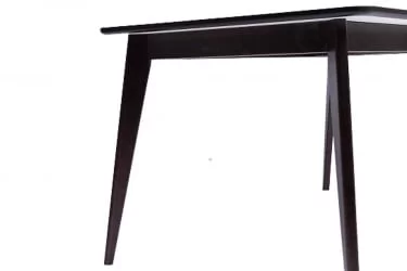 Стол обеденный Пегас 160x95 Эмаль белая Морилка Орех