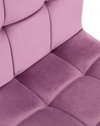 Стул барный DOBRIN GOLDIE (пудрово-сиреневый велюр (MJ9-52)) 2 шт