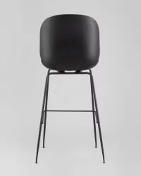 Стул барный Beetle Lite PU со спинкой Коричневый