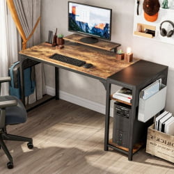 Компьютерный стол EUREKA ZX-SS140B-RBB с шириной 140 см Brown