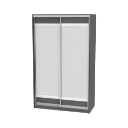 Шкаф-купе B-230х135х60-1(Графит-D10D10)