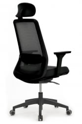 Кресло Work W-218C BLACK Черный