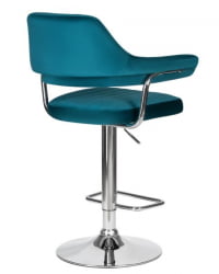 Стул барный ДОБРИН CХАРЛЙ (морской волны велюр (МДЖ9-99)) 2 шт / DOBRIN CHARLY (MJ9-99))