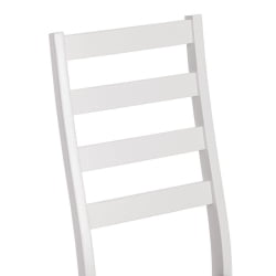 Стул ROSARIO многослойная фанера, 39 х 39 х 99 см, white, ткань темно-серая (150) разобранный