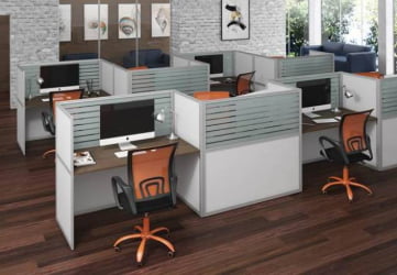 Перегородка со стеклом 1150 мм RAND RP115SG140 Бук Тиара