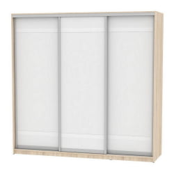 Шкаф-купе Б-230х235х60-3(ДСС-Белый-Д9Д9Д9) / B-230х235х60-3(ДСС-Белый-D9D9D9)