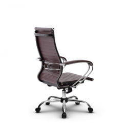 Кресло офисное МЕТТА Комплект 10, Основание 17833 Комплект 2 Бордовое