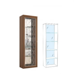 Бежевый шкаф Ливорно ЛШ-8 Дуб Сонома