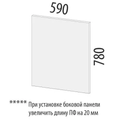 Панель боковая (лев/прав) Дакота 103.93