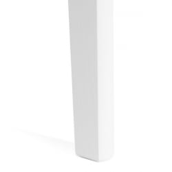 Обеденный стол Соната Люкс/ Sonata Lux table, 75х75х73 см массив сосны, антик/белый, 75х75х73 см