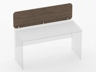 Экран разделительный прямой Glassy 5.14.14 Дуб Верцаска