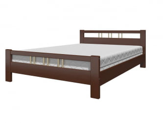 Кровать из массива Вероника 3 200х90 Орех