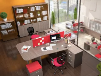 Набор для персонала (11 предметов) Xten (Дуб Сонома/Рено)_31595