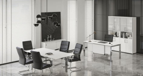 Царга стола руководителя ONIX DIRECT LUX O.M-CSR-4 Белый бриллиант