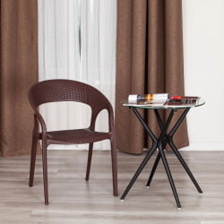 Стул TINTO (mod. PC59) / 1 шт. в упаковке пластик, 60 х 63 х 83 см, Brown (коричневый) 14