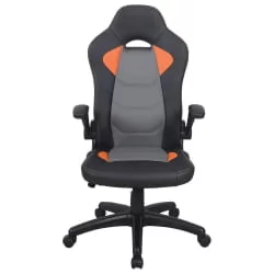 Кресло компьютерное BRABIX Skill GM-005 Черное/оранжевое