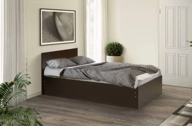 Кровать на уголках №4 1600*1900 Клен