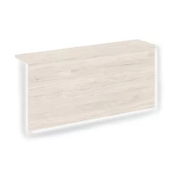 Накладка с подсветкой прямая высокая на 2 модуля О.R-F.MP.V-98 ONIX О.R-NP.V-98.2.S Денвер Светлый