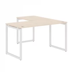 Угловой компьютерный стол XTEN-Q XQCT 1415 L Бук Тиара Белый