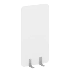 Перегородки на металлических опорах на фетровых подпятниках R-line DP.F-80-150 Белый Бриллиант