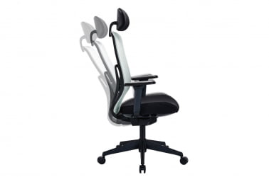 Кресло руководителя АРИЕС СЕРО-ЗЕЛ/ЧЕРНЫЙ / ARIES