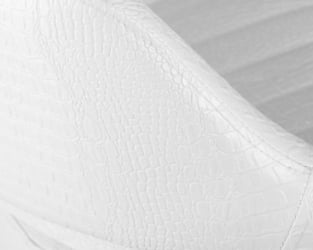 Стул барный DOBRIN CHARLY (белый крокодил) 2 шт