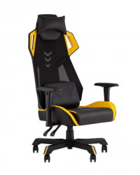 Геймерское кресло TopChairs Рэтчэт Желтый