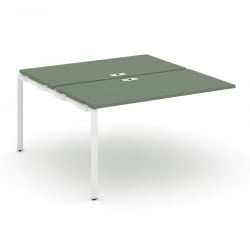 Двойной наборный элемент рабочей станции CONCEPT CN.DNRS-004 Кобо Белый