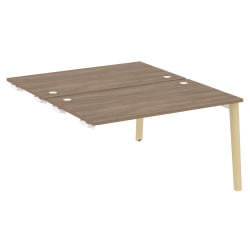 Стол-приставка двойной к опорным элементам ОНИКС ВООД ОВ.Д.СПР-3.8 Дуб Аризона/Светлый / ONIX WOOD OW.D.SPR-3.8