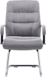 Кресло для посетителей Еверпроф Бонд CФ Ткань Серый / Everprof Bond CF