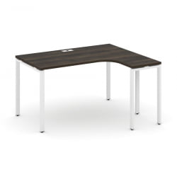 Стол эргономичный правый CONCEPT CN.SA-001(R) Дуб Мали Белый