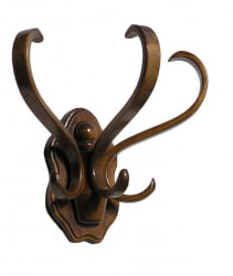 Вешалка настенная В 3Н Средне-коричневый