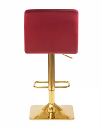 Стул барный DOBRIN GOLDIE Бордовый велюр MJ9-43