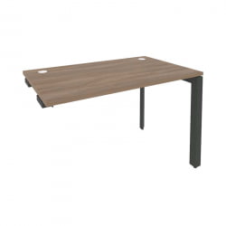 Стол-приставка на П-образном м/к к опорным элементам ОНИКС О.МП-СПР-2.7 Дуб Аризона/Антрацит / ONIX O.MP-SPR-2.7