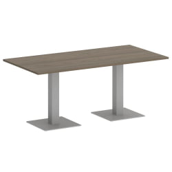 Стол прямоугольный HOME OFFICE VR.SP-5-180.2 Вяз Благородный/Серый металл