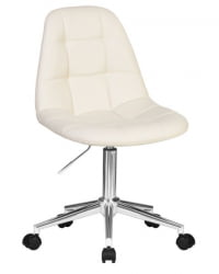 Офисное кресло для персонала DOBRIN MONTY (кремовый) 2 шт