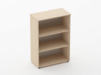 Шкаф средний открытый Glassy 6.12.101 Орех