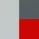 светло-серый RAL 7035, графитовый RAL 7012, красный